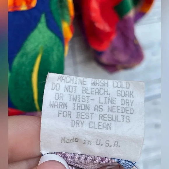 Jams World Santa Monica Floral Rayon Hawaiian Shirt Mens L Surf Line USA large - Picture 10 of 14